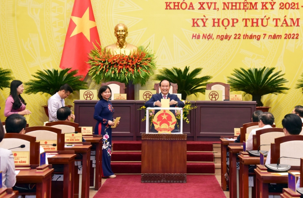 Đồng chí Trần Sỹ Thanh được bầu làm Chủ tịch UBND thành phố Hà Nội