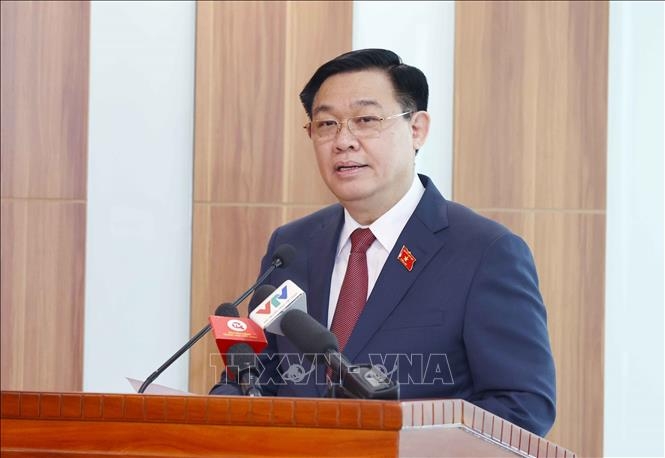 Chủ tịch Quốc hội Vương Đình Huệ trao quyết định nhân sự lãnh đạo Kiểm toán Nhà nước