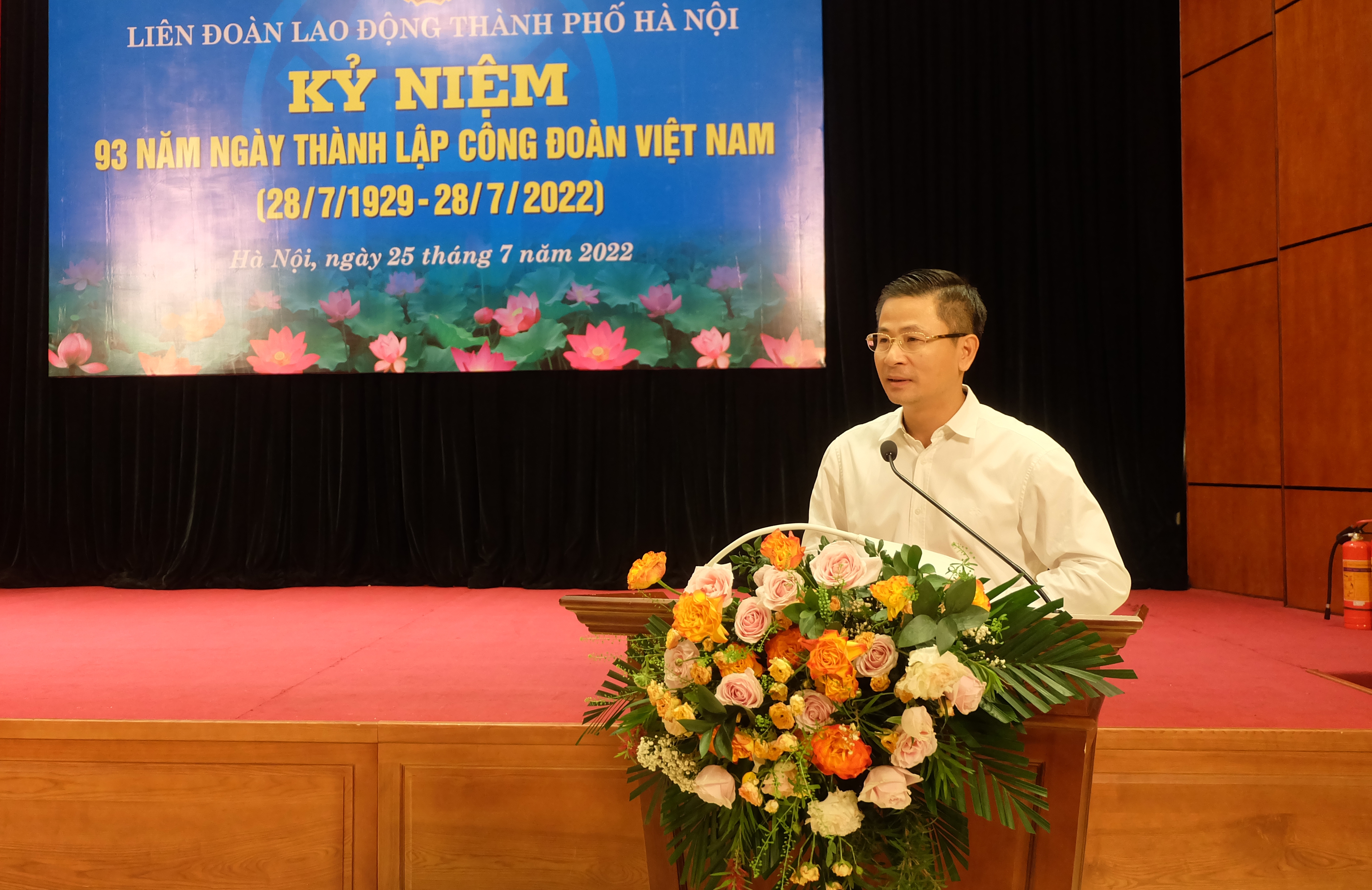 LĐLĐ thành phố Hà Nội tổ chức kỷ niệm 93 năm ngày thành lập Công đoàn Việt Nam