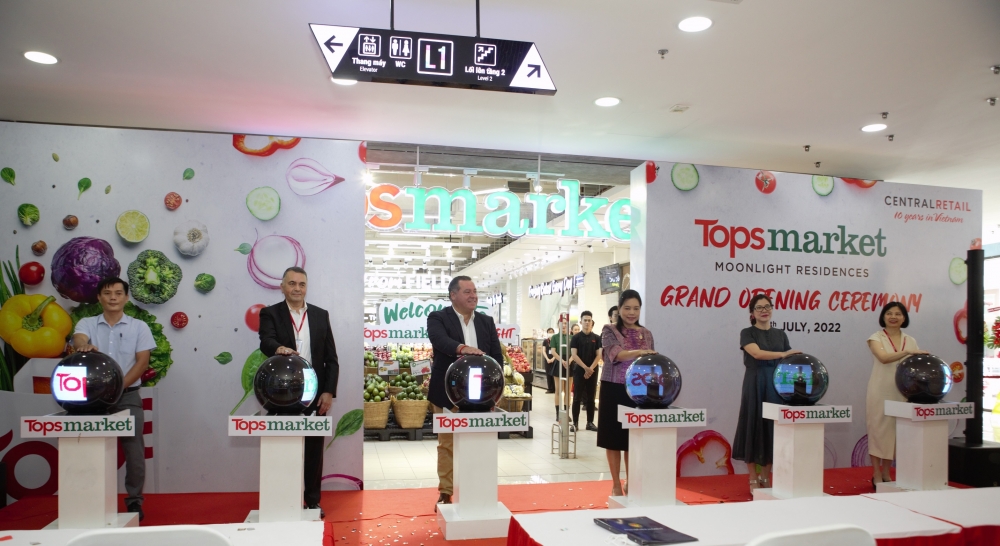 Central Retail khai trương siêu thị Tops Market phiên bản mới đầu tiên tại Việt Nam