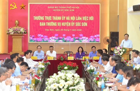Bám sát Nghị quyết 15 để tạo sức bật đưa huyện Sóc Sơn phát triển