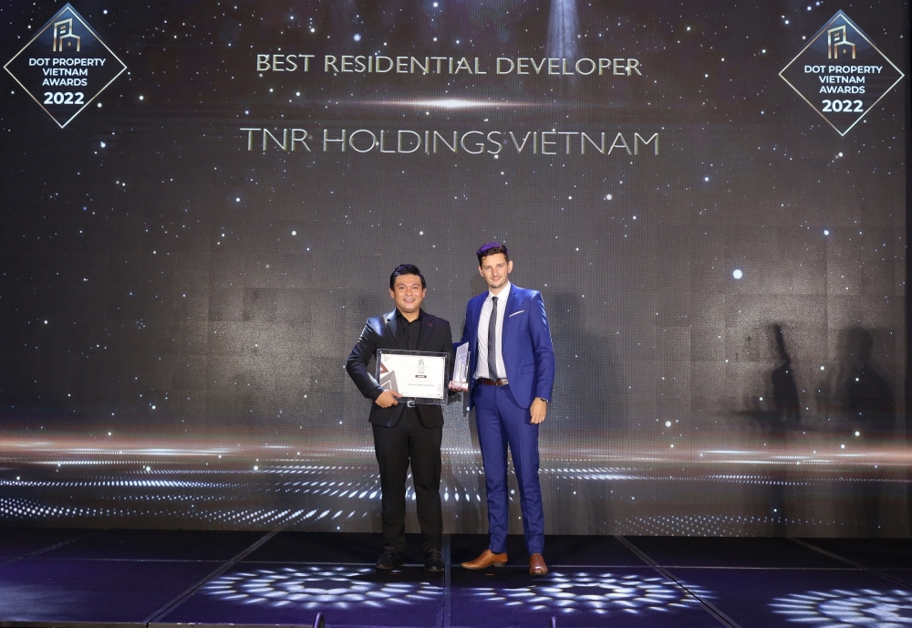 TNR Holdings Vietnam thắng hai giải Dot Property Vietnam Awards 2022