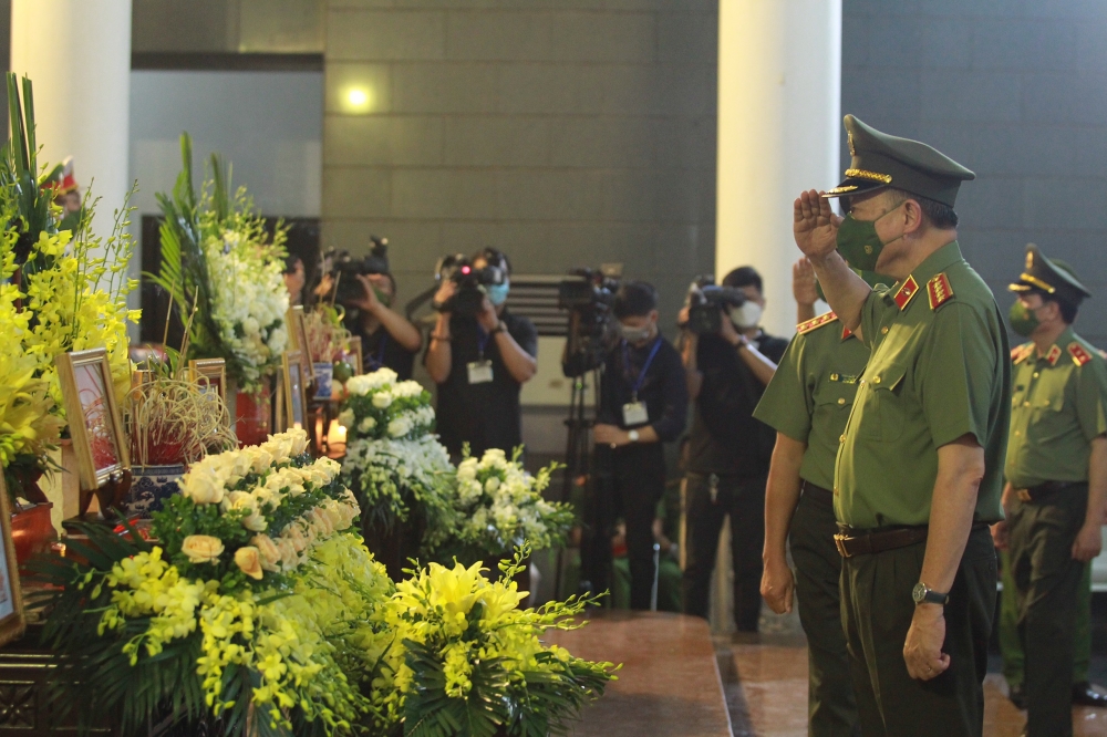 Trọng thể lễ tang  3 chiến sĩ PCCC hy sinh khi làm nhiệm vụ
