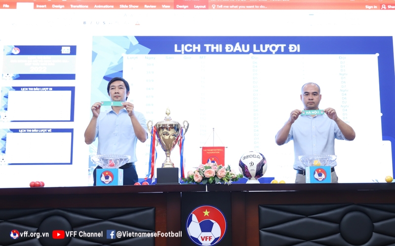 Bốc thăm xếp lịch thi đấu Giải bóng đá nữ Vô địch Quốc gia – Cúp Thái Sơn Bắc 2022