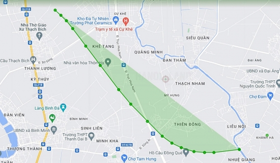 Sẽ thu hồi 88,41 ha đất để mở đường vành đai 4 qua huyện Thanh Oai