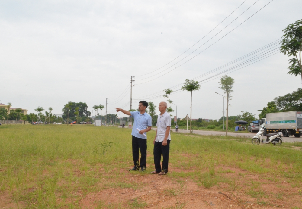 Huyện Mê Linh vượt chỉ tiêu thu ngân sách từ đấu giá quyền sử dụng đất