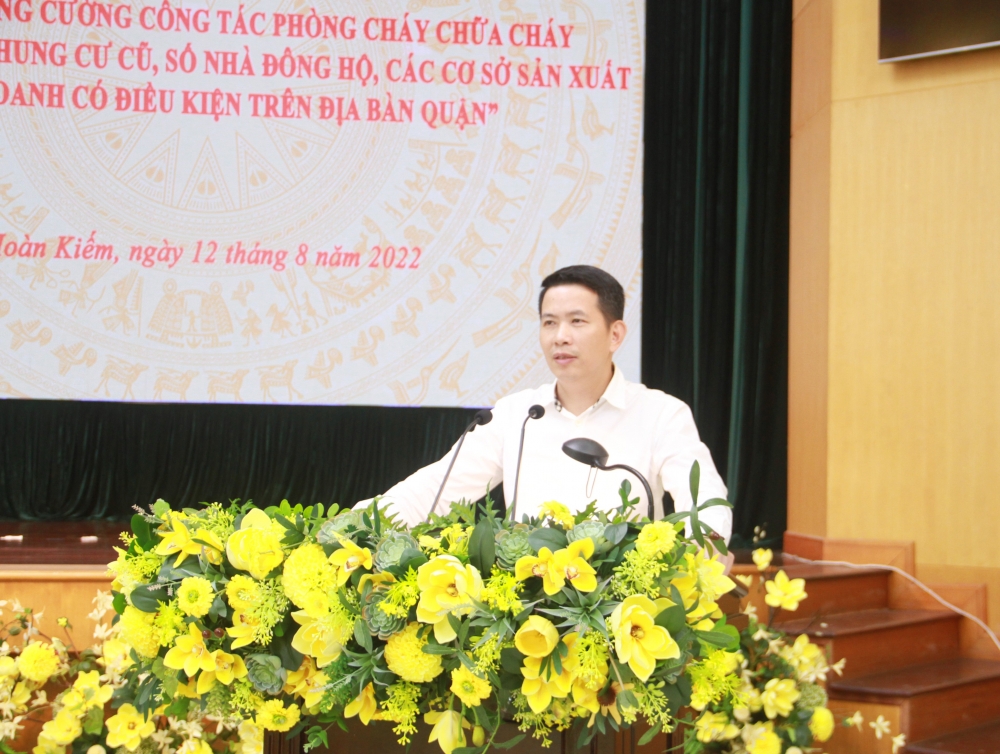 Quận Hoàn Kiếm tìm giải pháp nâng cao hiệu quả công tác phòng cháy chữa cháy