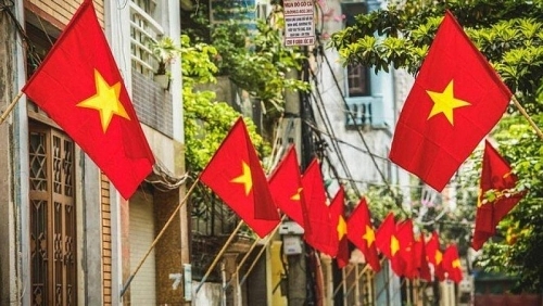 Hà Nội thông báo về việc treo cờ Tổ quốc dịp kỷ niệm Cách mạng tháng Tám và Lễ Quốc khánh