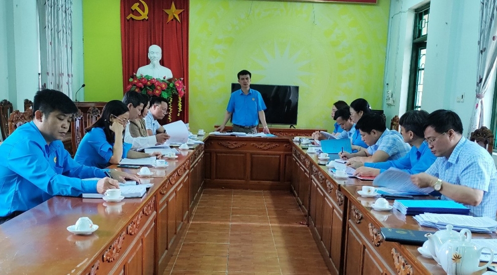 Thạch Thất triển khai kế hoạch tổ chức Đại hội Công đoàn cơ sở nhiệm kỳ 2023-2028