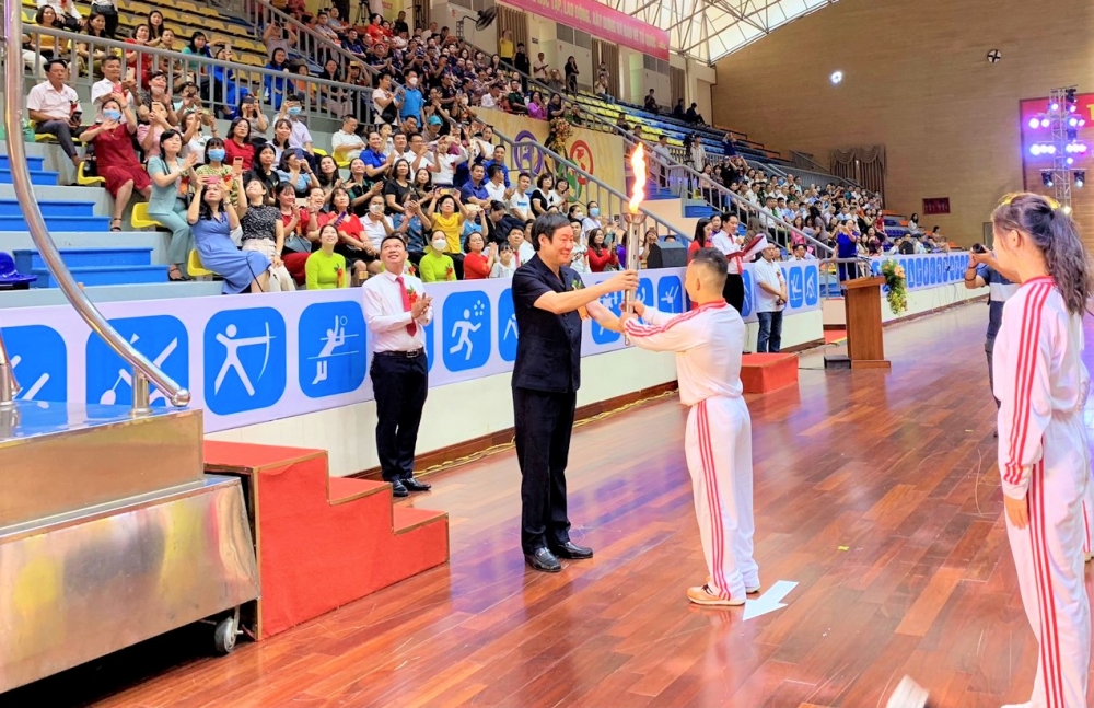 Khai mạc Đại hội Thể dục thể thao lần thứ X huyện Thanh Trì