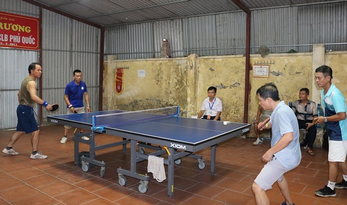 Gần 300 vận động viên người cao tuổi huyện Quốc Oai tham gia Giải biểu diễn thể dục Dưỡng sinh, thi đấu cờ tướng và Bóng bàn năm 2022