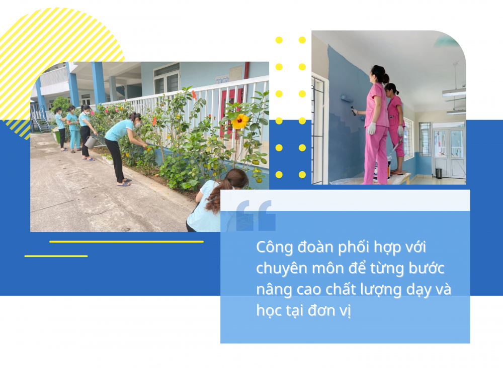 Công đoàn "kích hoạt" tinh thần đổi mới, sáng tạo trong dạy và học