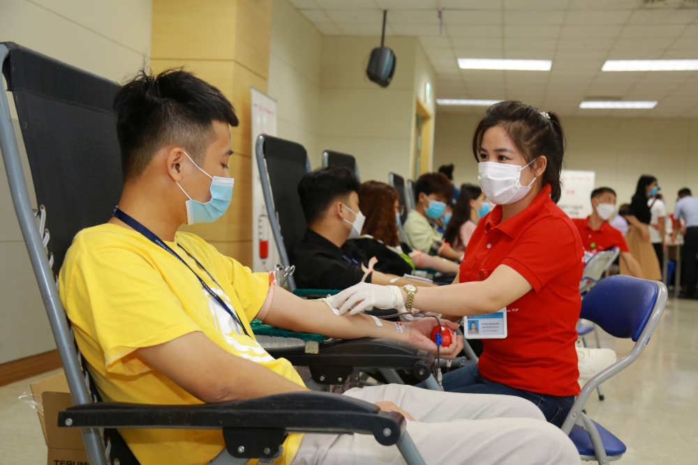 Samsung Việt Nam khởi động chương trình hiến máu tình nguyện “Chung dòng máu Việt 2022”