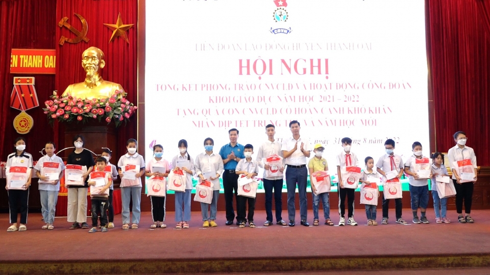 Huyện Thanh Oai: Công đoàn khối giáo dục có 2.141 sáng kiến kinh nghiệm