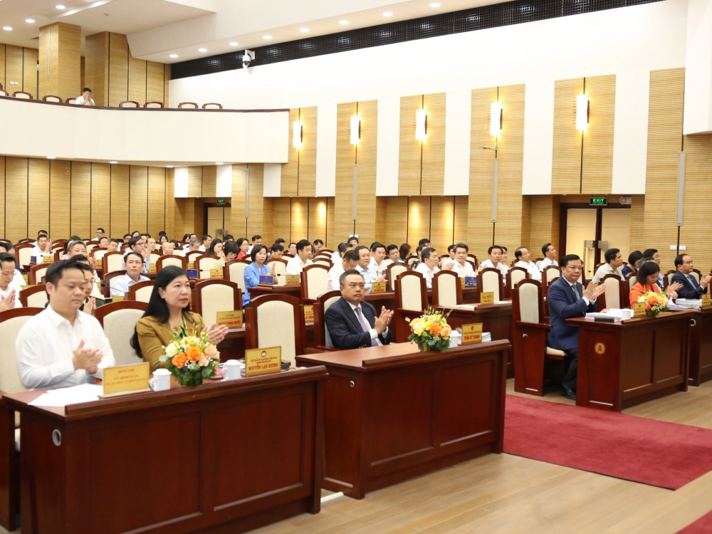 Khai mạc Kỳ họp thứ chín, HĐND TP Hà Nội khoá XVI:  Xem xét, thông qua một số nội dung quan trọng
