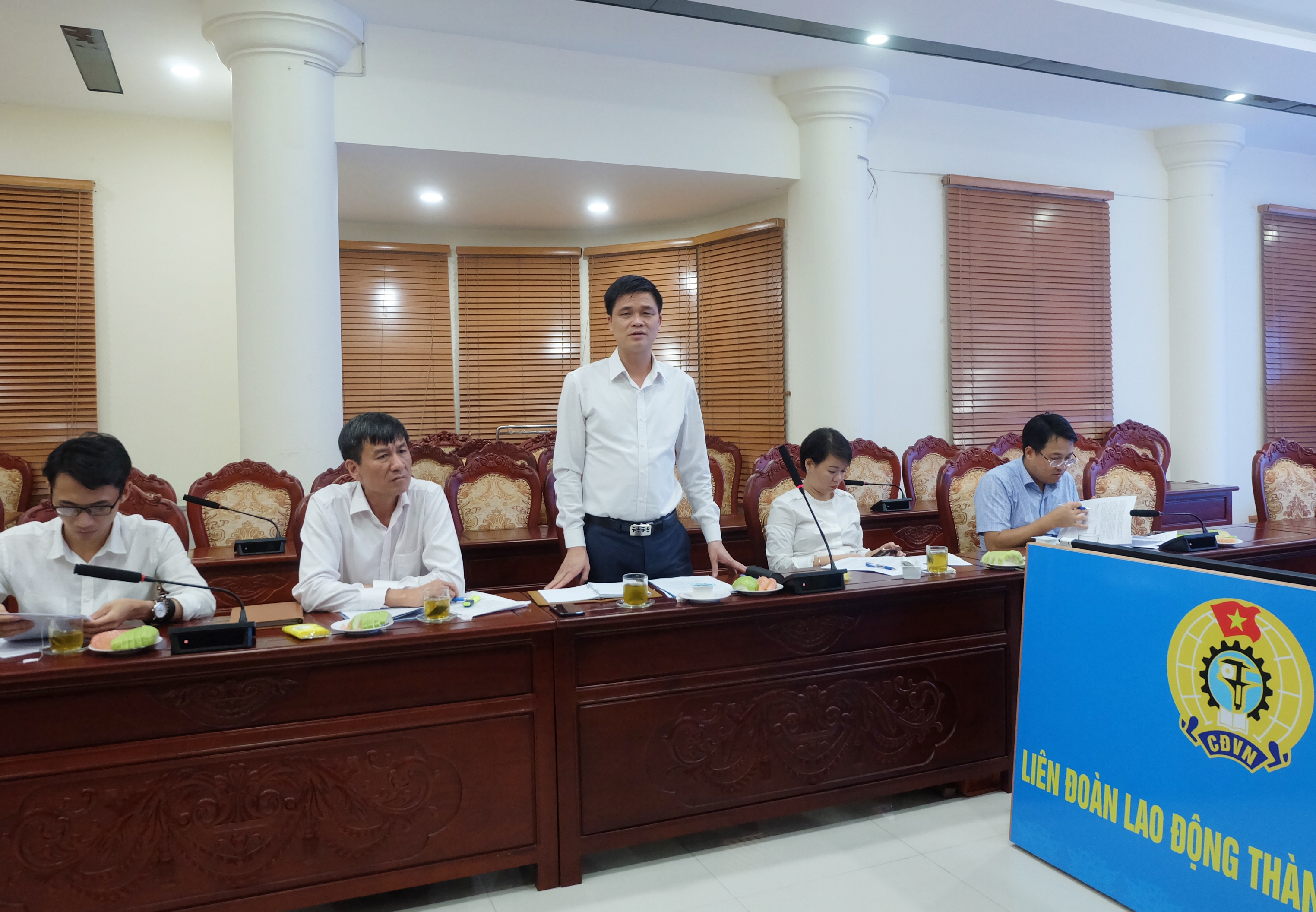 Tổng LĐLĐ Việt Nam khảo sát, đánh giá tình hình thực hiện Luật Công đoàn tại Hà Nội