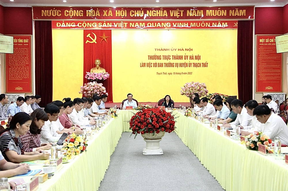 Bí thư Thành ủy Hà Nội: Có nguồn lực đầu tư mà không tiêu được là có lỗi với dân
