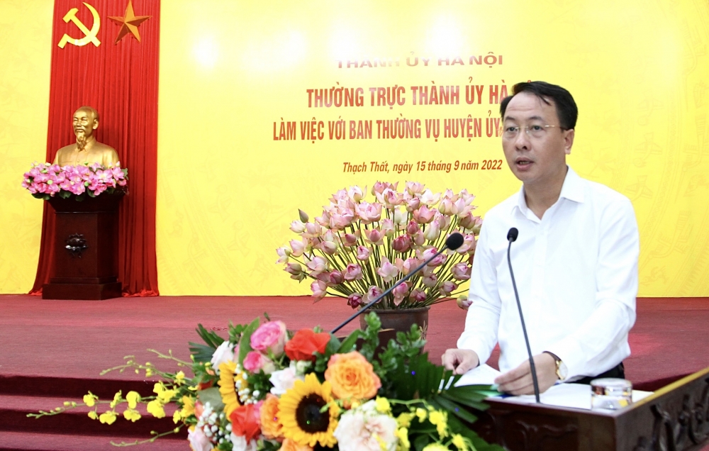 Bí thư Thành ủy Hà Nội: Có nguồn lực đầu tư mà không tiêu được là có lỗi với dân