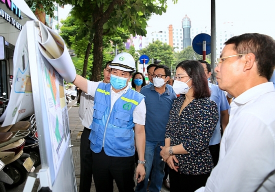 Đẩy nhanh tiến độ giải phóng mặt bằng ga ngầm dự án đường sắt đô thị Nhổn - Ga Hà Nội