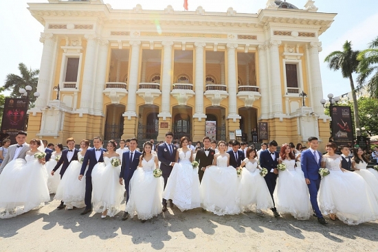 Hà Nội: Sẽ tổ chức lễ cưới tập thể cho 30 cặp đôi