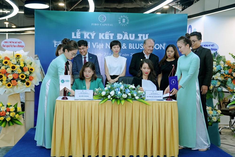 Fibo Capital Việt Nam ký kết đầu tư với BLUSAIGON nâng tầm thương hiệu Việt