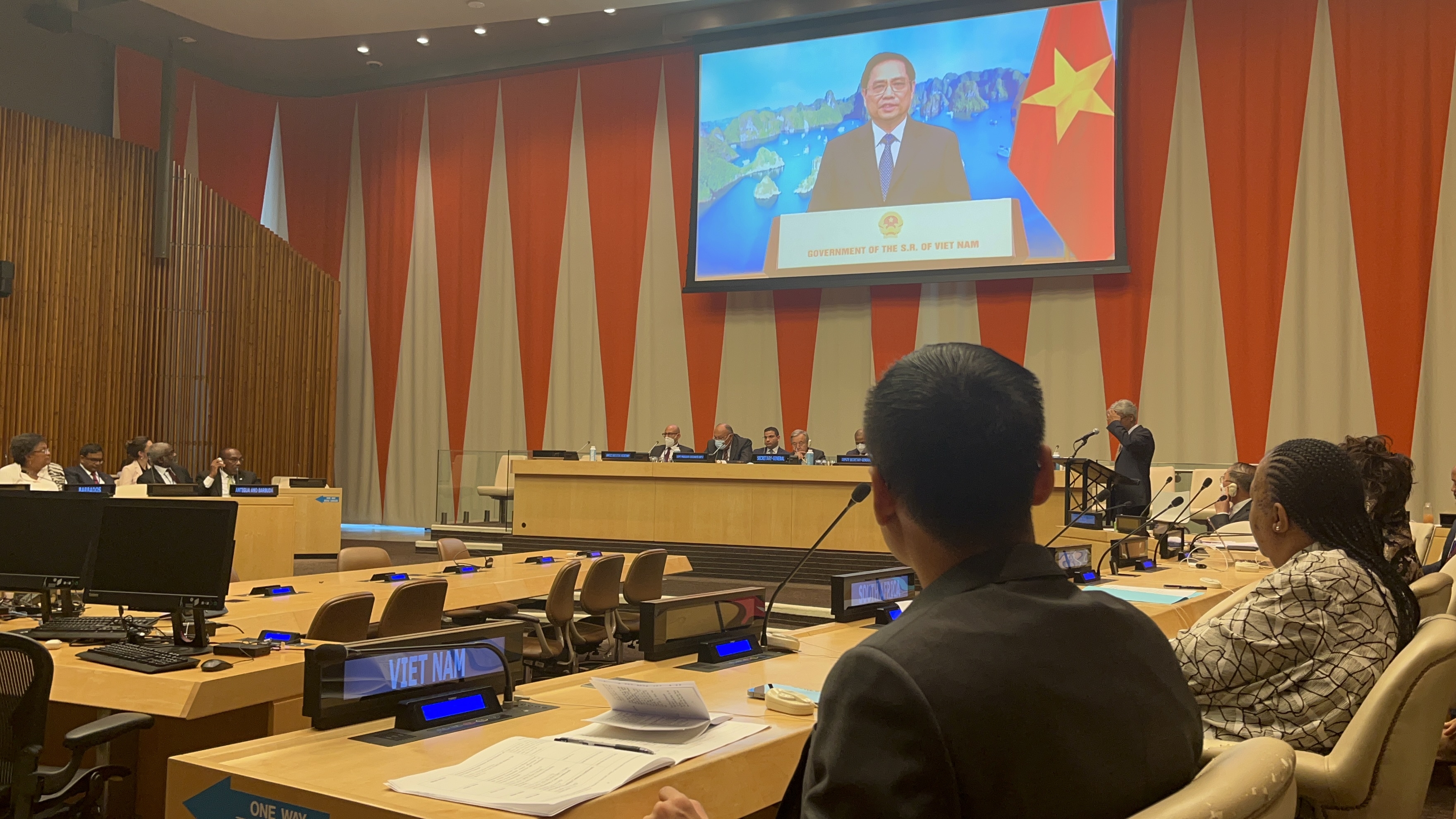 Thủ tướng Chính phủ Phạm Minh Chính gửi Thông điệp tới Phiên họp cấp cao của Liên hợp quốc về biến đổi khí hậu