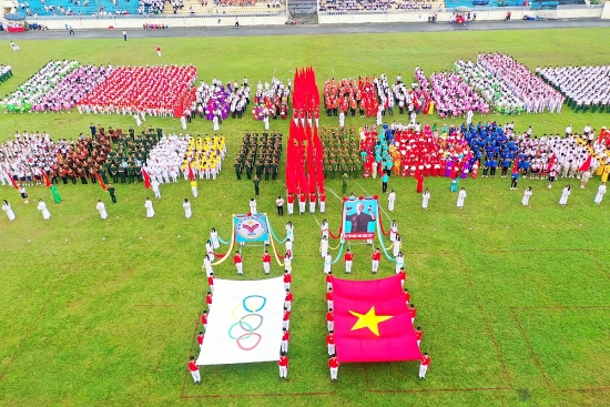 Sơn Tây khai mạc Đại hội Thể dục thể thao lần thứ X