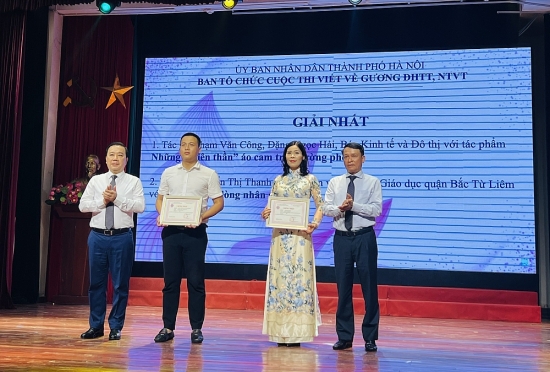 Hà Nội: Tổng kết và trao giải Cuộc thi viết về gương điển hình tiên tiến, người tốt, việc tốt năm 2022