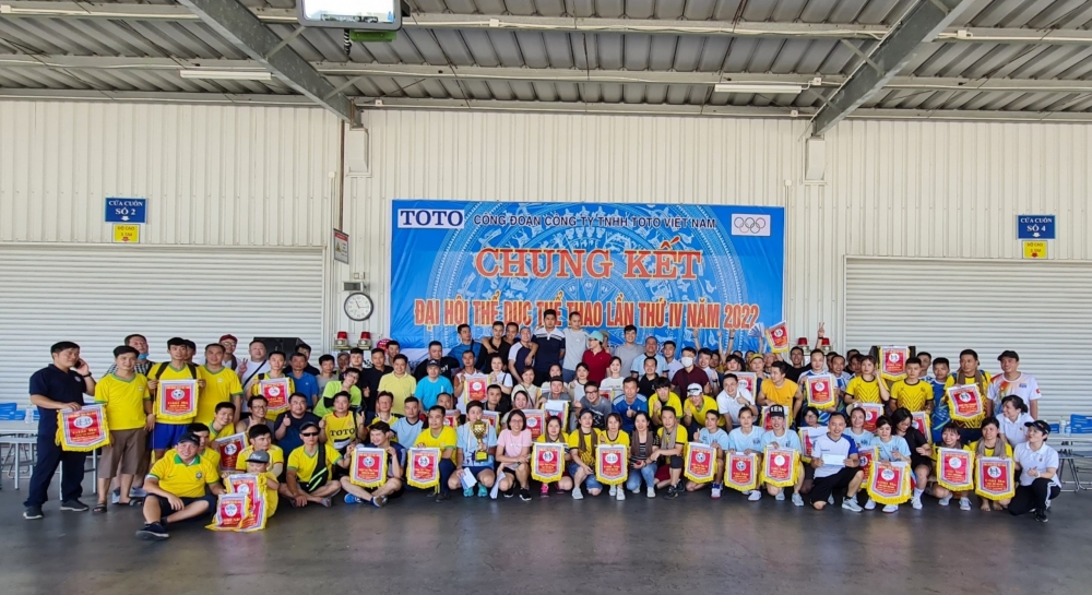 Công ty TNHH TOTO Việt Nam: Gắn kết doanh nghiệp và người lao động nhờ hoạt động chăm lo