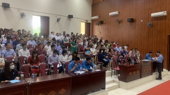 Liên đoàn Lao động huyện Mê Linh tập huấn công tác tổ chức đại hội Công đoàn các cấp