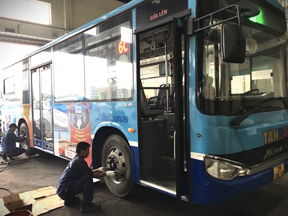 Ngày mai (1/10) sẽ diễn ra Hội thi Bảo dưỡng sửa chữa xe buýt năm 2022