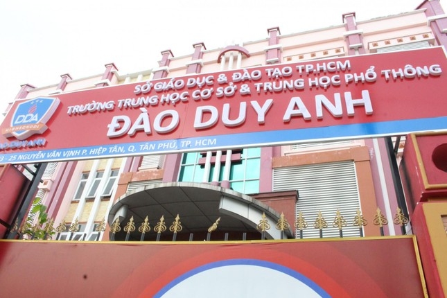 TP.HCM: Trường THCS, THPT Đào Duy Anh bị xử phạt 45 triệu đồng
