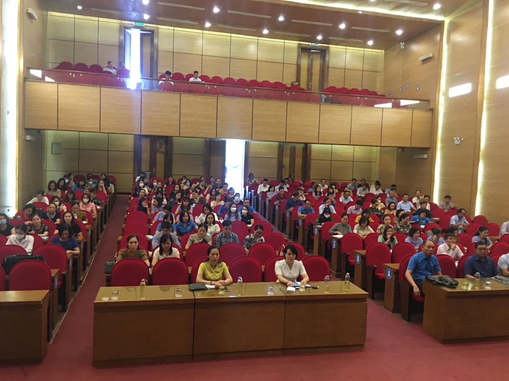 LĐLĐ huyện Sóc Sơn: Tập huấn công tác tổ chức Đại hội Công đoàn cơ sở nhiệm kỳ 2023-2028