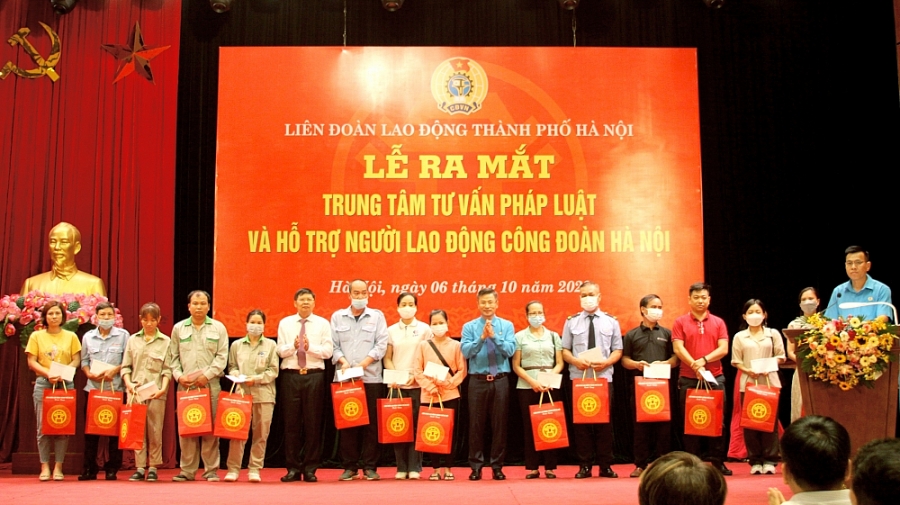 TRỰC TUYẾN: Ra mắt Trung tâm Tư vấn pháp luật và hỗ trợ người lao động Công đoàn Hà Nội