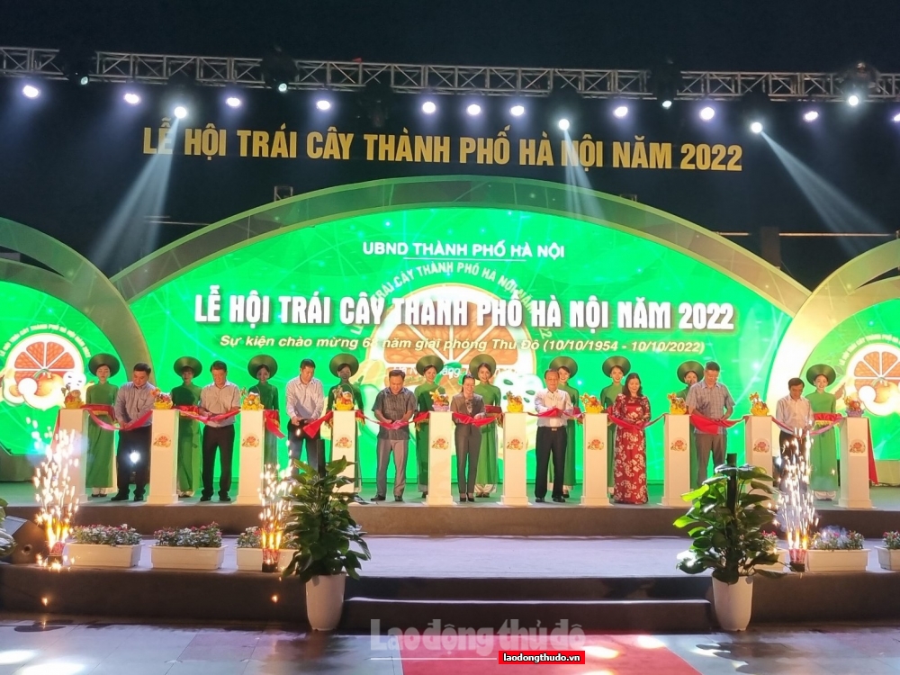 Từ ngày 6 -10/10: Diễn ra Lễ hội trái cây thành phố Hà Nội năm 2022