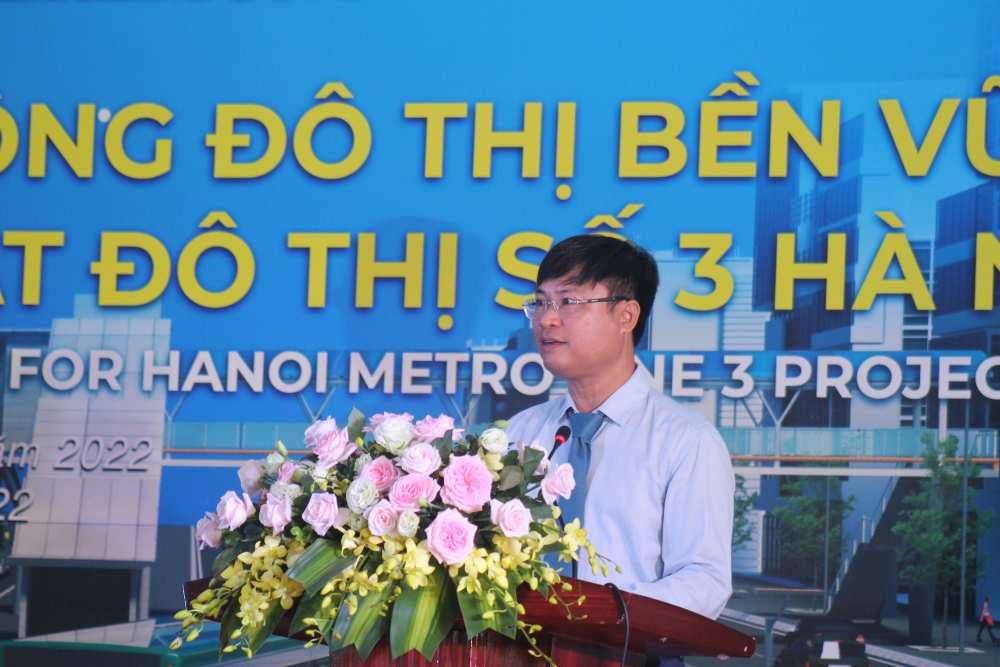 Khởi công Dự án tăng cường giao thông đô thị bền vững cho Dự án Đường sắt đô thị số 3 Hà Nội