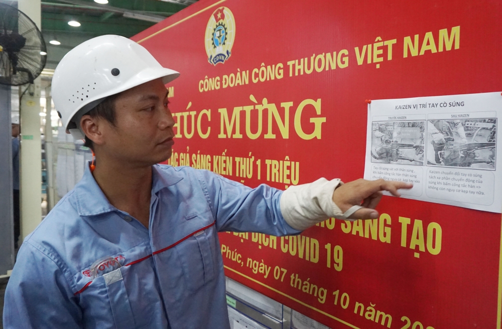 Tổng LĐLĐ Việt Nam: Kịp thời khen thưởng, động viên đoàn viên cán mốc "1 triệu sáng kiến"
