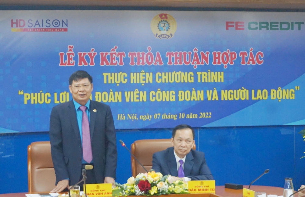 Tổng LĐLĐ Việt Nam triển khai gói tín dụng ưu đãi 20.000 tỷ đồng dành cho công nhân