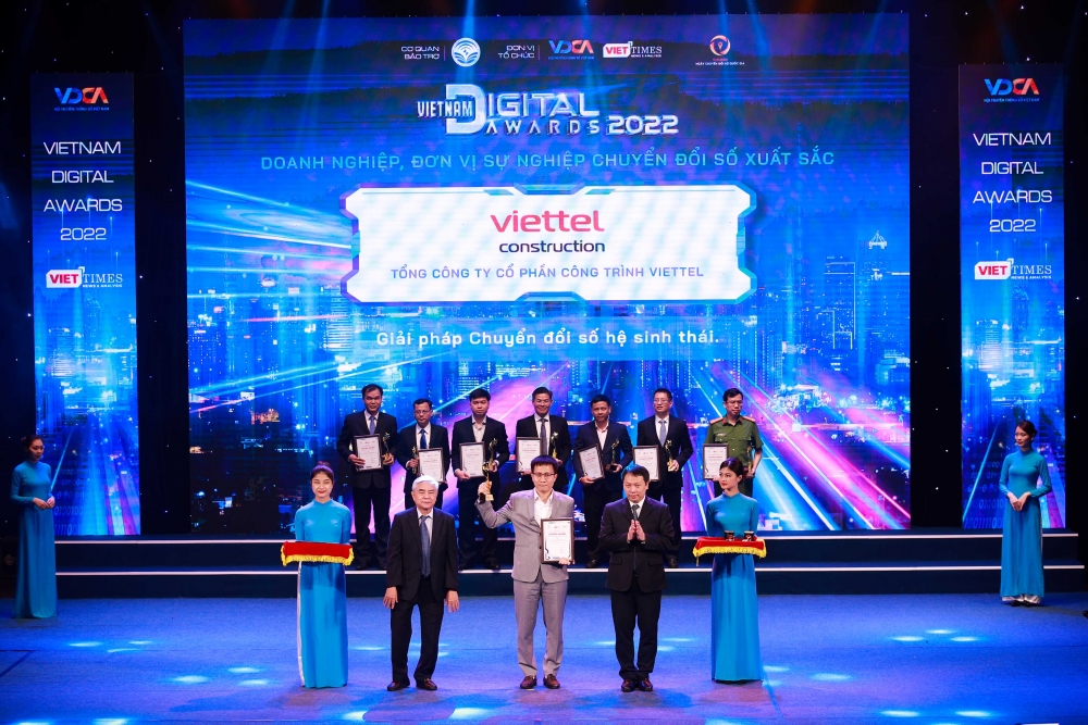 Viettel giành 4 giải thưởng quan trọng hàng đầu của Giải thưởng Quốc gia về Chuyển đổi số