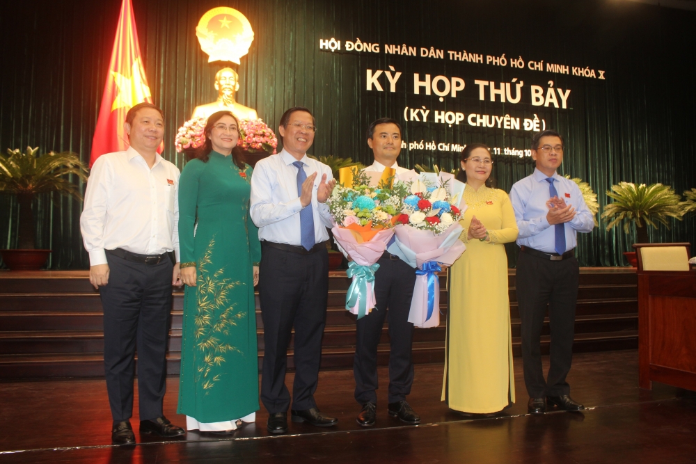 Đồng chí Bùi Xuân Cường được bầu giữ chức Phó Chủ tịch UBND TP.HCM