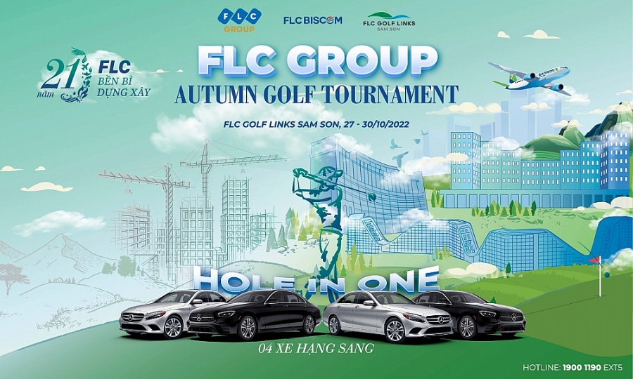 Ảnh 1: Giải đấu với giải thưởng HIO có giá trị hàng chục tỷ sẽ diễn ra tại FLC Golf Links Sam Son từ 27/10-30/10