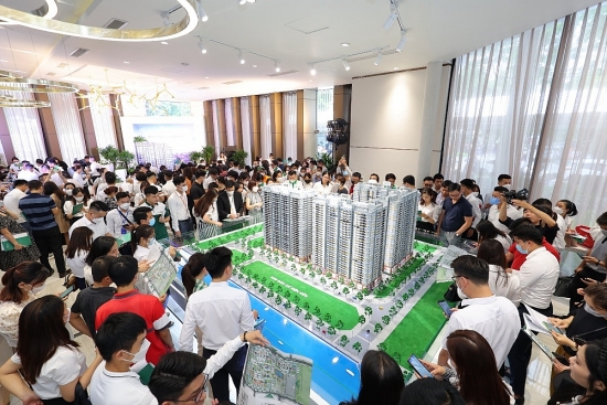 Lý do dự án mới tại Tây Nam Linh Đàm “hút” hàng trăm lượt khách mỗi ngày