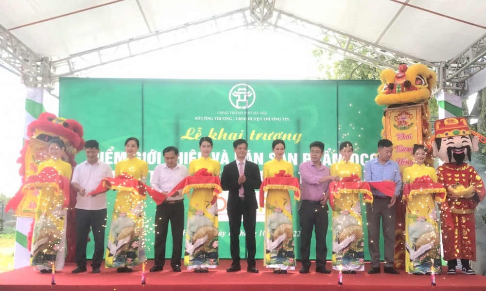 Hà Nội khai trương 2 Điểm giới thiệu, bán sản phẩm OCOP tại huyện Thanh Oai và Thường Tín