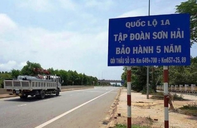 Quảng Bình: Tập đoàn Sơn Hải cam kết bảo hành đường cao tốc với thời hạn lên tới 10 năm