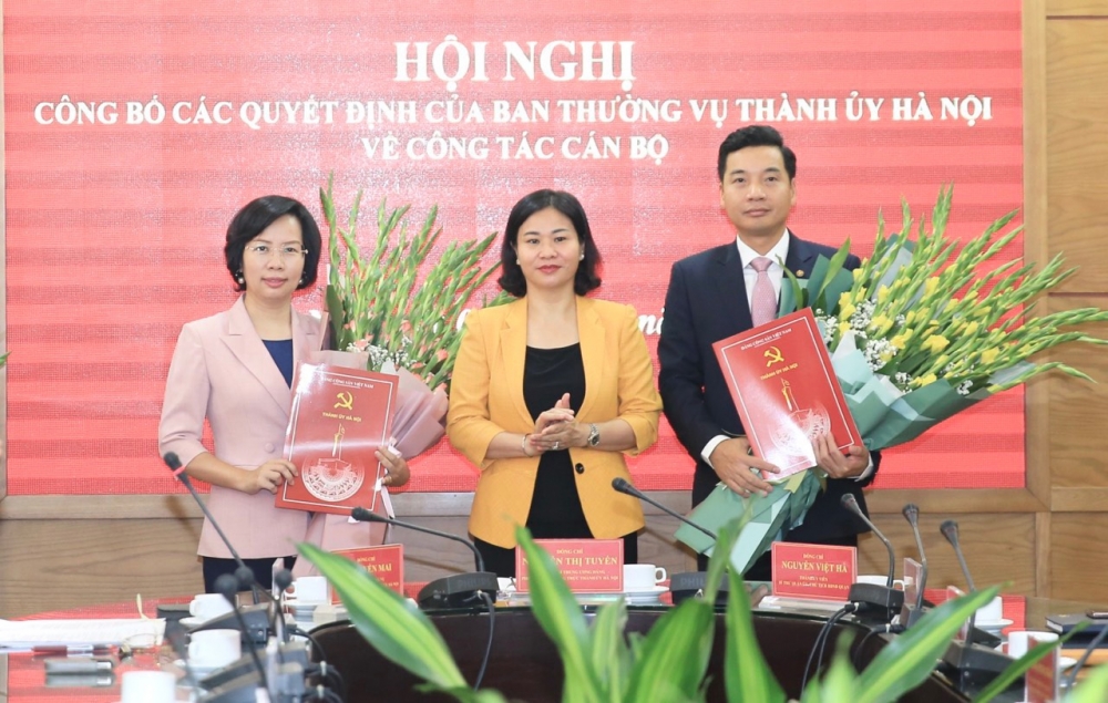 Điều động cán bộ chủ chốt của quận Thanh Xuân, huyện Gia Lâm, Sở Kế hoạch và Đầu tư