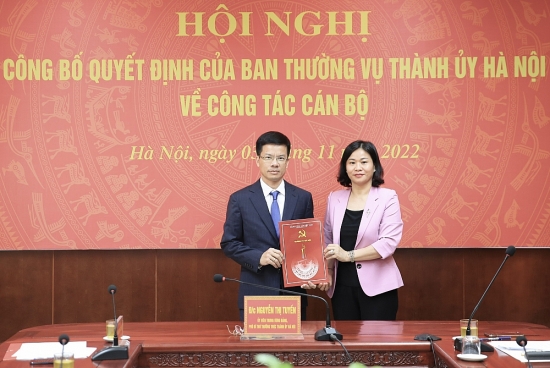 Điều động Giám đốc Sở Tài nguyên và Môi trường làm Bí thư Huyện ủy Sóc Sơn