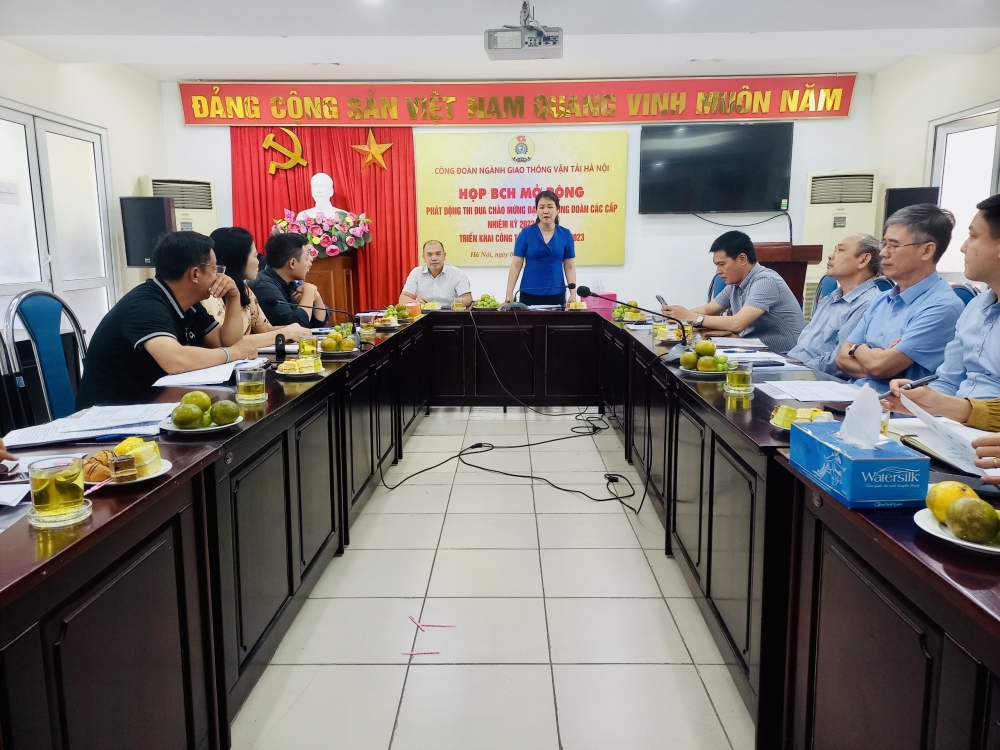 Công đoàn ngành GTVT Hà Nội đẩy mạnh các hoạt động chăm lo Tết Nguyên đán 2023