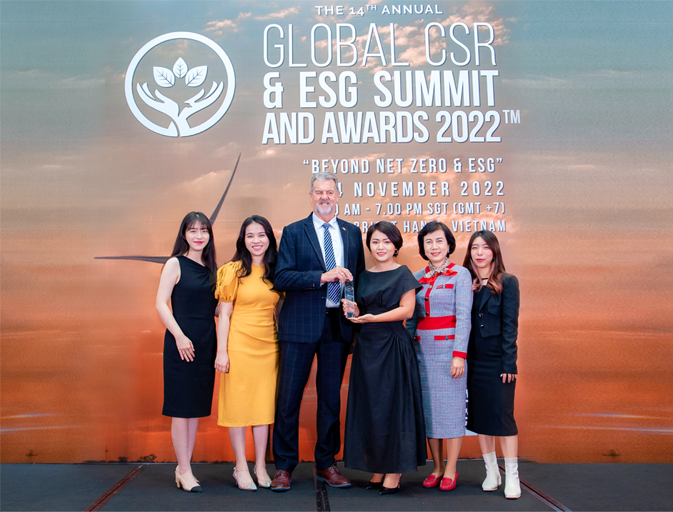Chiến lược ESG giúp Home Credit ghi dấu tại “Global CSR & ESG Awards”