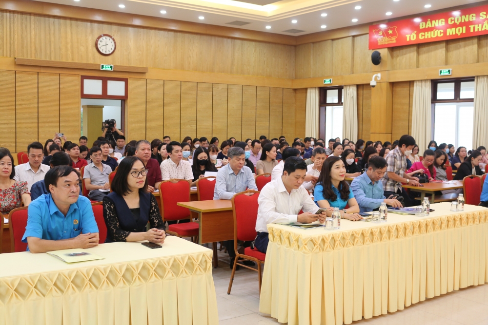 LĐLĐ quận Hoàn Kiếm: Tập huấn công tác tổ chức Đại hội Công đoàn cơ sở nhiệm kỳ 2023-2028