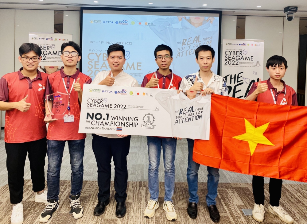 Việt Nam xuất sắc giành ngôi vô địch Cyber SEA Game 2022